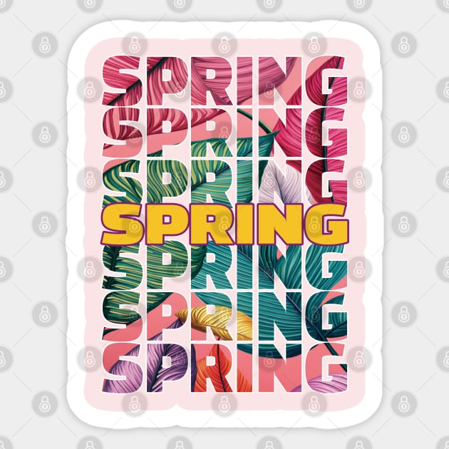 Hello Spring Sticker by EunsooLee